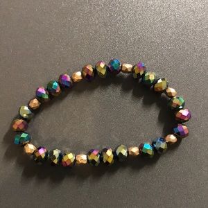 Stretchy beaded bracelet